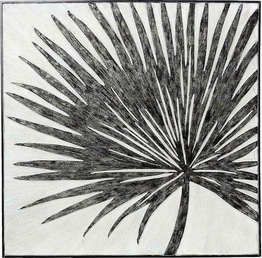Espiel Ferigă Neagră Metalică 81x81 cm