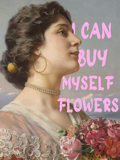 Quote Poster I Can Buy Myself Flowers Pq036 21cm X 30cm Λευκό Κάδρο Pvc 18x24 Quote Poster I Can Buy Myself Flowers Pq036 21cm X 30cm Λευκό Κάδρο Pvc 18x24