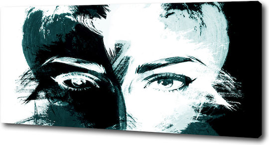 Panou Pânză Estetică Îmbunătățire A Spațiului Femeie 125x50 Cm