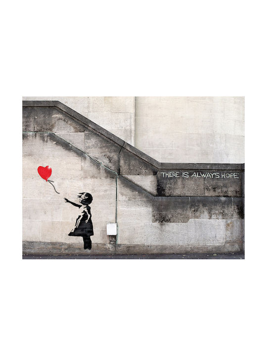 Painting Copy of Banksy on Canvas 40x30cm