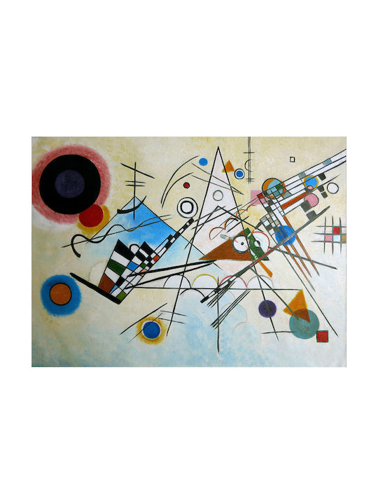 I-gallery Painting Copy of Wassily Kandinsky on Canvas 30x20cm