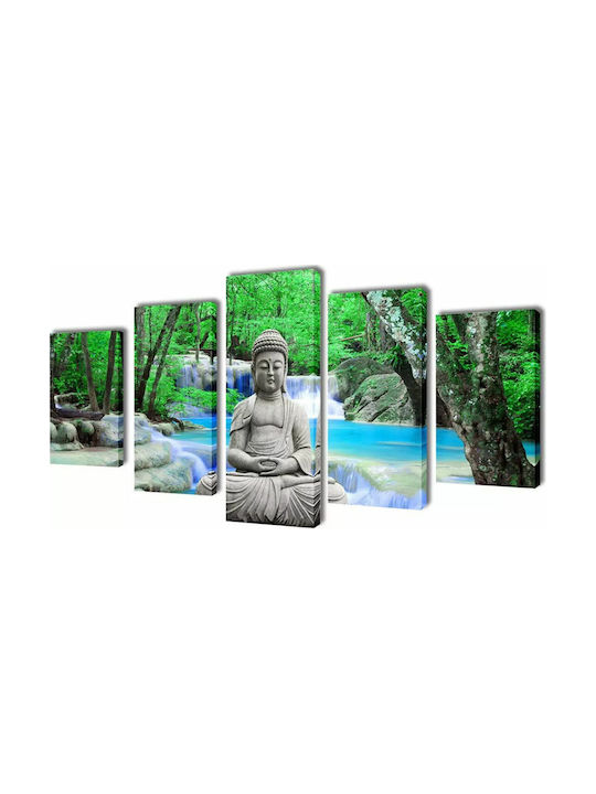 vidaXL Gemälde auf Leinwand 200x100cm