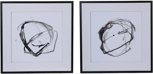 Artekko Gemälde Kunststoff 80x80 cm