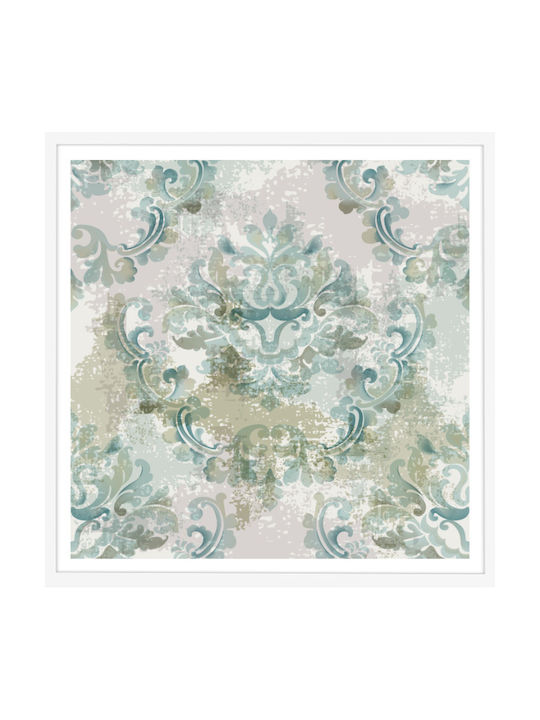 Walls Floral Vintage Frame Wooden 60x60cm