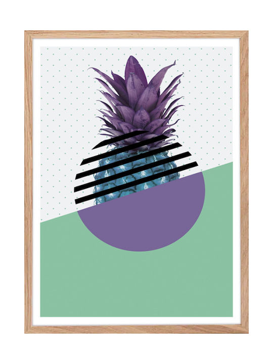 Walls Wooden Frame Poster 40x50cm