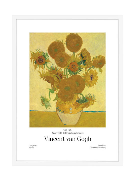 Walls Rahmen Kopie von Van Gogh Holz 20x30cm