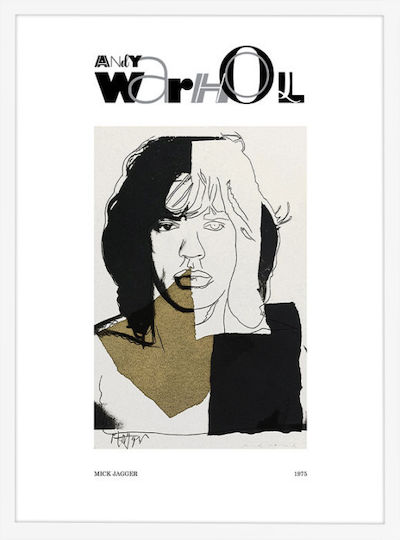 Walls Poster Αντίγραφο του Andy Warhol Ξύλινο Walls Poster Αντίγραφο του Andy Warhol Ξύλινο