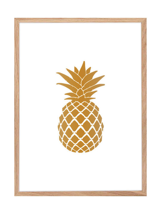 Walls Wooden Frame Poster 40x50cm