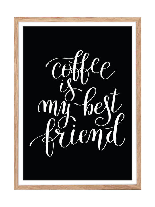 Walls Wooden Frame Poster 40x50cm