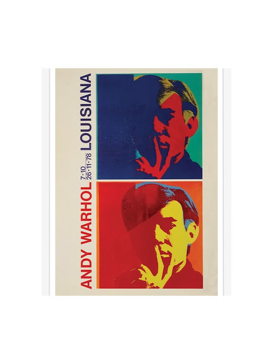Walls Double Self Portrait, 1978 Κάδρο Αντίγραφο του Andy Warhol Ξύλινο 60x90cm