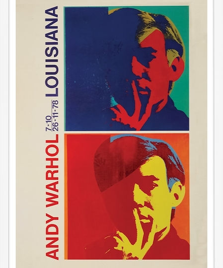 Walls Double Self Portrait, 1978 Αντίγραφο του Andy Warhol Ξύλινο