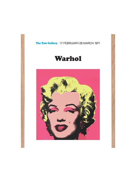 Walls Poster Κάδρο Ξύλινο 60x90cm