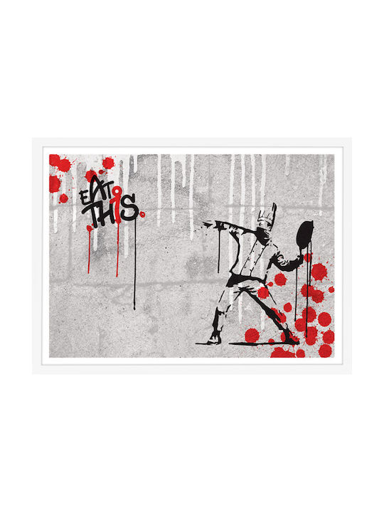 Walls Pan Thrower Ramă Lemn 70x50cm