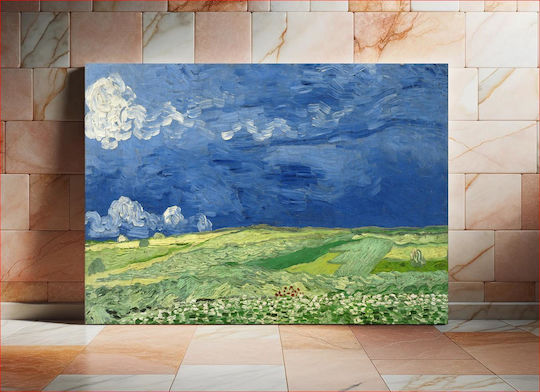Vincent Van Gogh - Wheatfield Under Thunderclouds