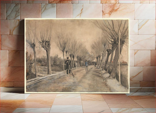 Road In Etten By Vincent Van Gogh