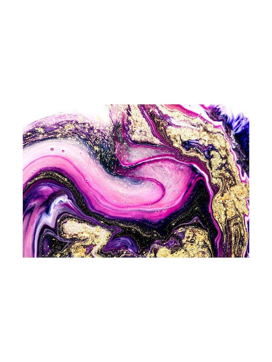 Handmade Marbling Drowing Gemälde auf Leinwand 80x50cm