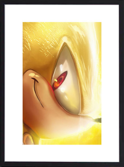 Walls Poster Super Wooden Black Frame 20x30 cm