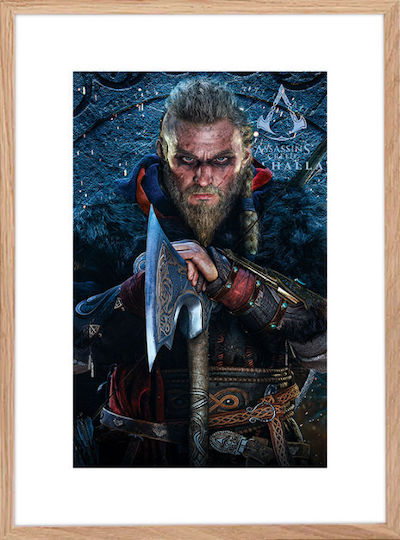 Wände Grupo Erik Mit Eivor Axt Hölzener Rahmen 50x70 cm