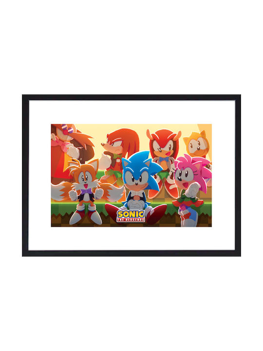 Walls Poster Frame Wooden black frame 50x40cm