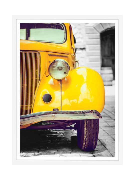 Walls Poster Retro Rahmen Holz white frame 20x30cm