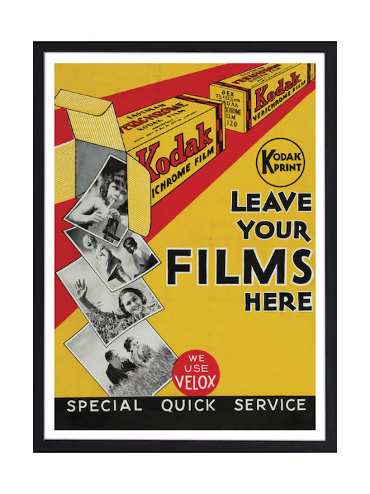 Walls Poster Frame Wooden black frame 60x90cm