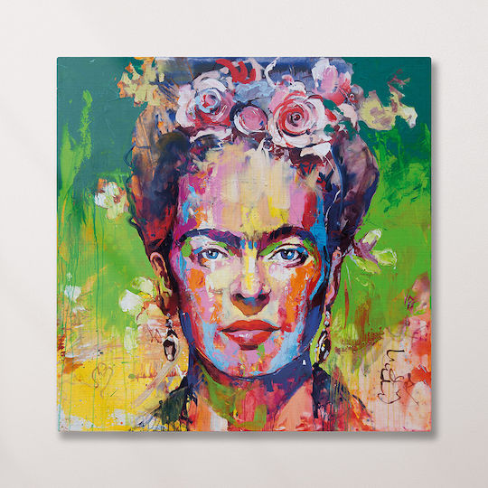 Frida Kahlo σε Καμβά 40x40 cm