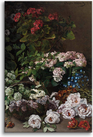 Decowalls Πίνακας Αντίγραφο του Monet σε Καμβά 60x90 cm