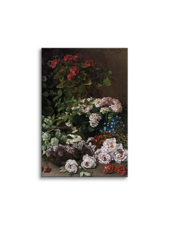 Decowalls Tablou Copie după Monet pe Pânză 80x120cm