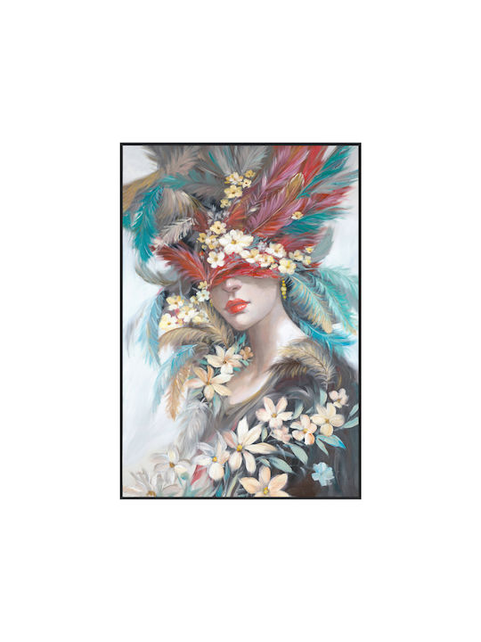 HomeMarkt Γυναικείο Πρόσωπο Πίνακας σε Καμβά 82x122cm