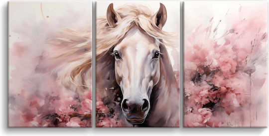 Decowalls Threefold Painting on Canvas 90x180cm