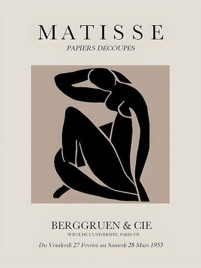 Matisse Papiers Découpés σε Καμβά