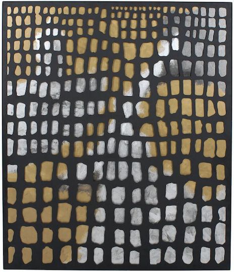 InTheBox Gemälde Metallisch 92x77cm