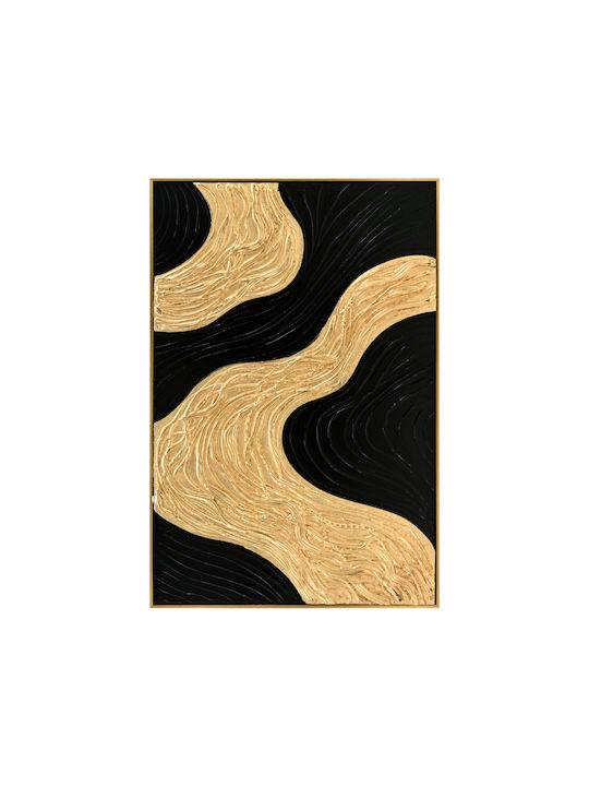 3D Wall Painting Fb94548.01 Beige Frame - Handmade Designs 62x4 5x92cm