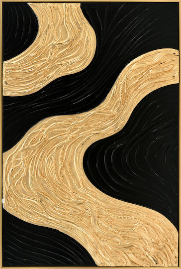 3D Wall Painting Fb94548.01 Beige Frame - Handmade Designs 62x4 5x92cm
