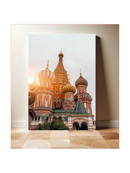 Painting St Basil's Cathedral 100x150