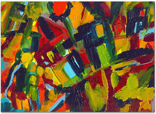 Καμβάς Wassily Kandinsky 304 48χ66