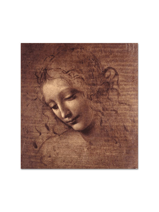 Καμβάς Leonardo Da Vinci Γυναικείο Κεφάλι 142x142