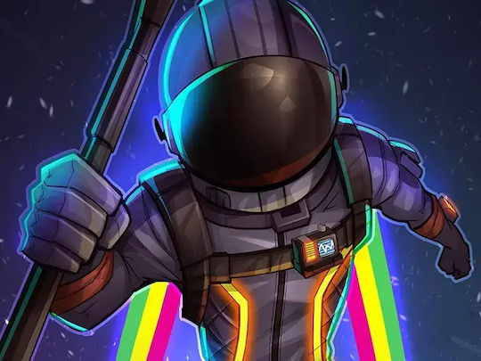 Fortnite - Rainbow Astronaut Of Death Ξύλινο
