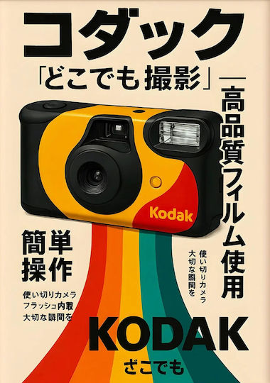 Kodak Retro Camera | Japanese Edition Ξύλινο
