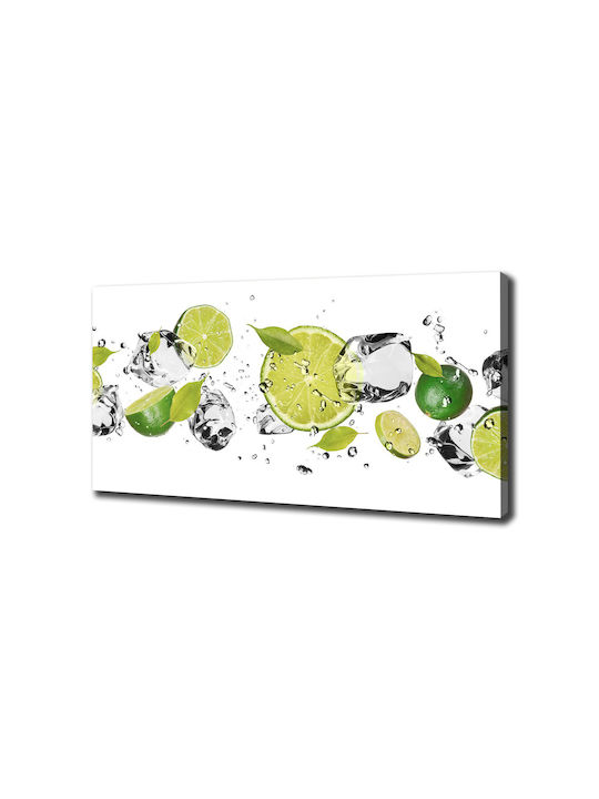 Panou De Perete Pânză Construcție Fixă Rezistentă Lămâie Apă 140x70 Cm