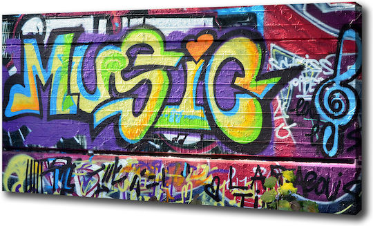 Wall Canvas Painting High Quality Graffiti Print On Wall 100x50 Cm