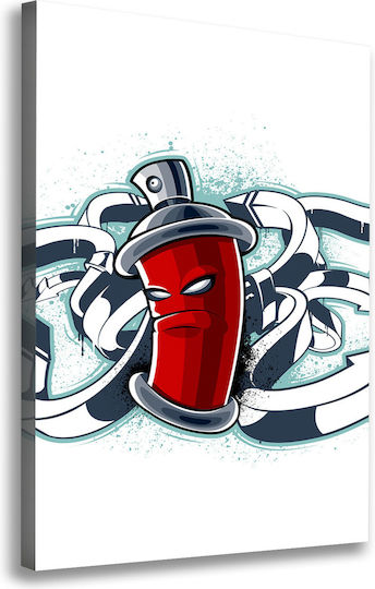 Wall Canvas Painting Emphasis On Quality Detail Graffiti 70x100 Cm