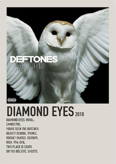 Diamond Eyes | Deftones Ξύλινο