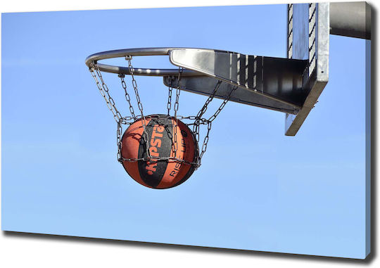 Wandbild Leinwand Hochwertige Druckqualität Basketballkorb 100x70 cm Wandbild Leinwand Hochwertige Druckqualität Basketballkorb 100x70 cm