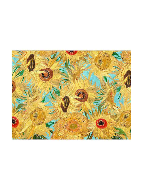 Poster Van Gogh Sunflowers Art109 50cm X 70cm Μαύρη Ξύλινη Κορνίζα