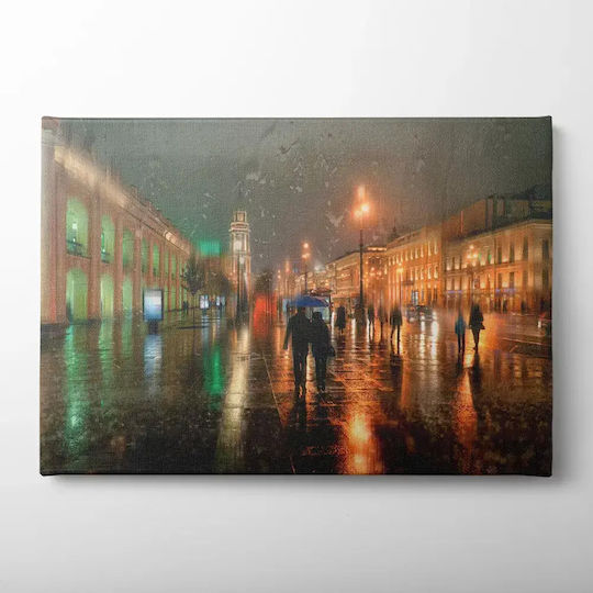 Панел Платнен Двойка Град Knv444 30см X 40см