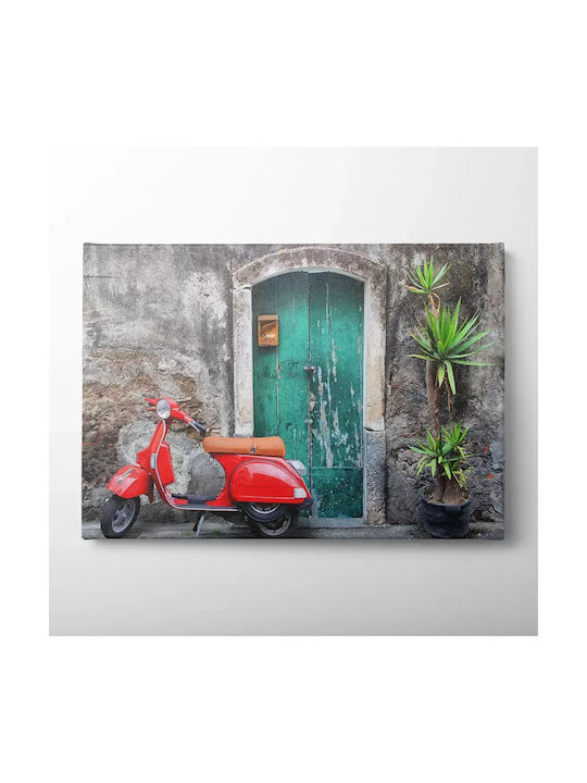 Πίνακας Καμβά Vespa Knv29 45cm X 65cm