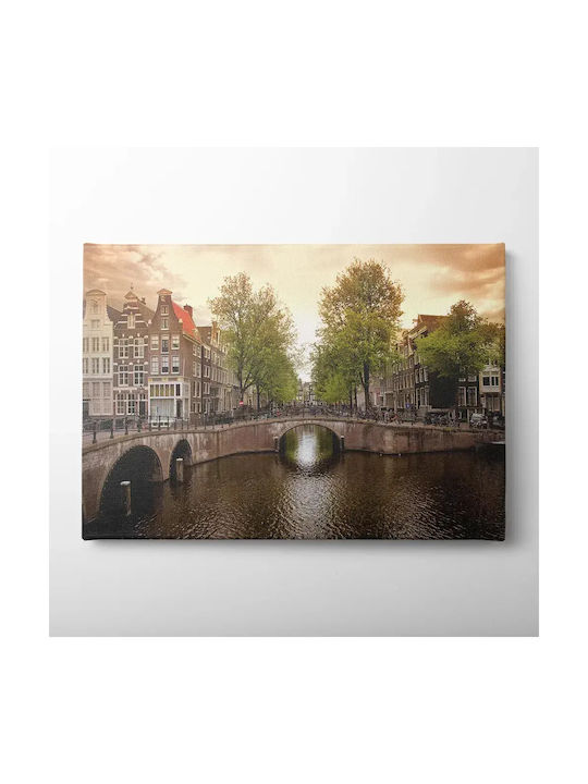 Canvas Painting Amsterdam Knv263 30cm X 40cm