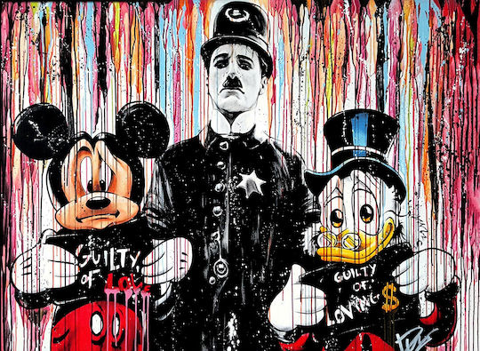 Graffiti Guilty of Love 505522 Canvas