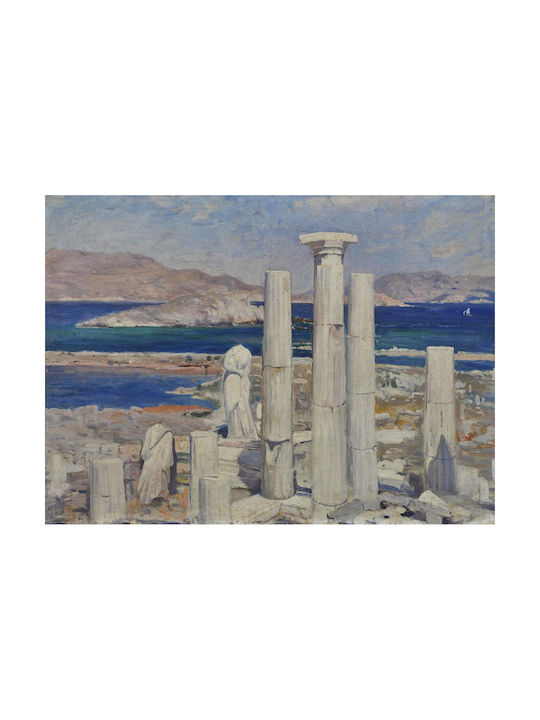 Canvas Painting Delos Nikolaos Winter 100x70 Cm